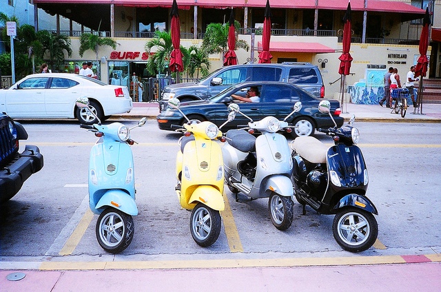 Scooters, South Beach, Miami